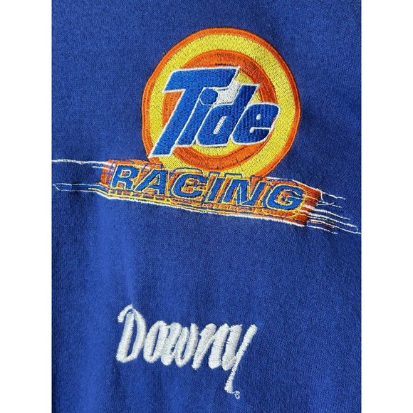 Vintage Embroidered Tide Racing | Downy Racing Sweatshirt size XL Lee S&P - Picture 2 of 12